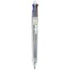 Pilot 4-color Ballpoint Pen Acroball 4 Fine Transparent Body Black Red Blue Green (BKAB-45F-NCC)