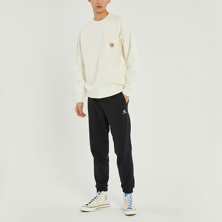 Converse Crafted Fashion Crew Asia Sizing 'Egret' Men's 10024165-A01
