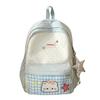 Schoolbag Girl Style Cute Star Schoolbag Female Junior High School Student Campus Cartoon Backpack Large Capacity High Value Backpack