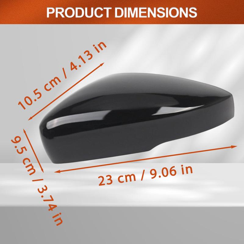 Car Left/ Right Side Door Wing Rearview Mirror Cover Caps Decoration For  VW Polo MK5 2009 - 2017 6R0857537B, 6R0857537C