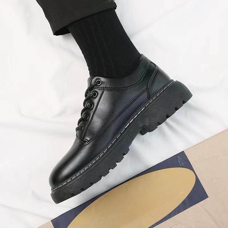 Мужская обувь Осенняя мужская деловая модельная кожаная обувь Повседневная обувь Brock 44 — фото 3