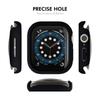 For Apple Watch Series 11/10 42mm Watch Case ENKAY HAT PRINCE Rubberized Hard PC Cover with Tempered Glass