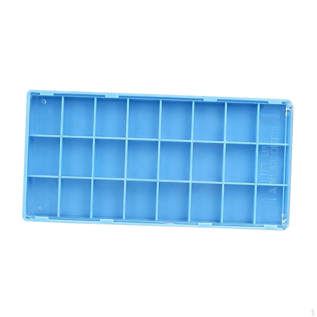 Watch Parts Storage Box Carry Case Dustproof Lid for Hardware Maintenance