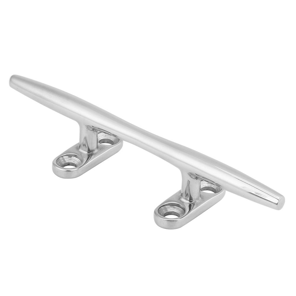 

6 Нержавеющая сталь Морская лодочная доковая палубная швартовная утка с полой основой чёрный