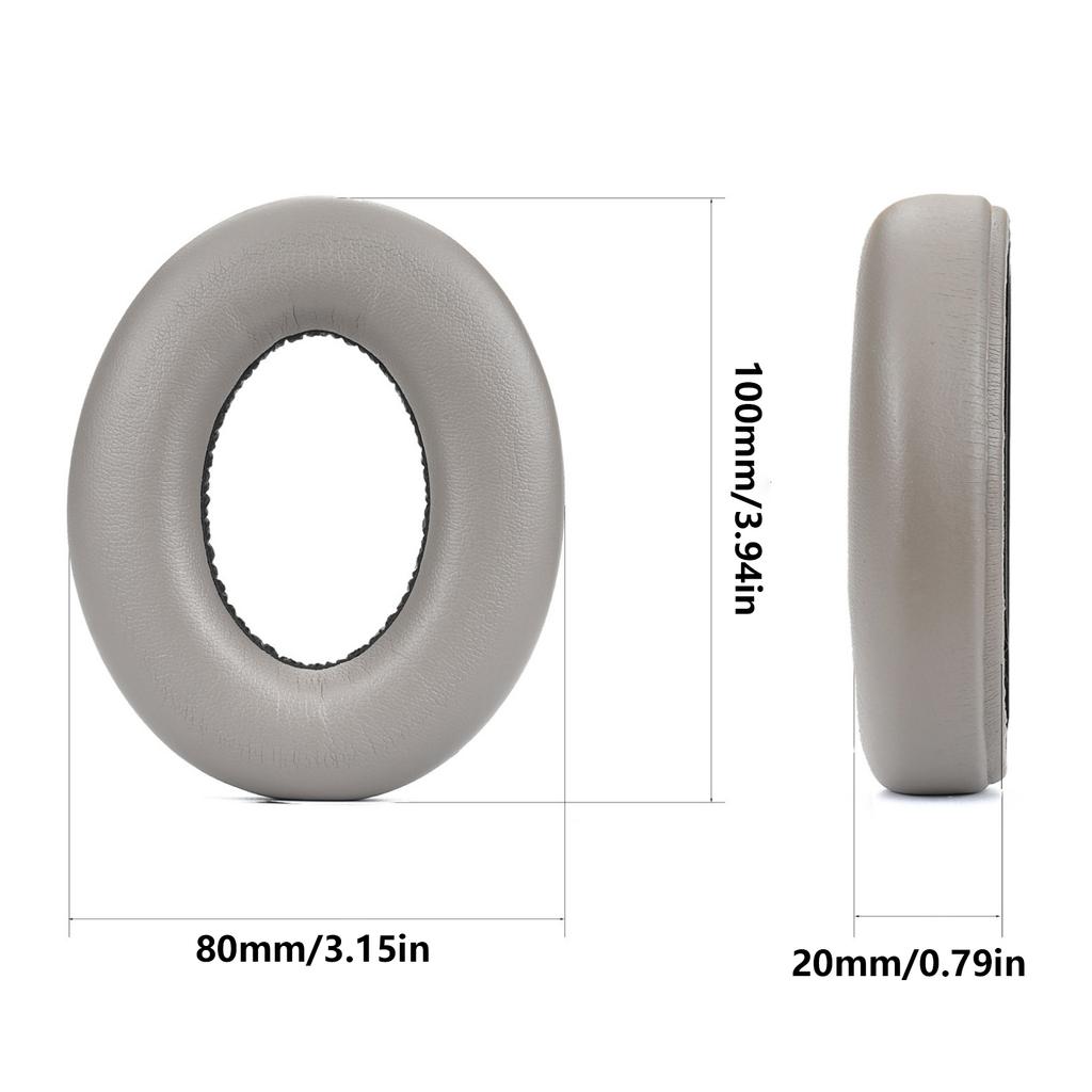 1 Pair Comfortable Ear Cushions Earphone Cover Sheepskin Earpads For M4AEBT Wireless Headset Replacement Earmuffs