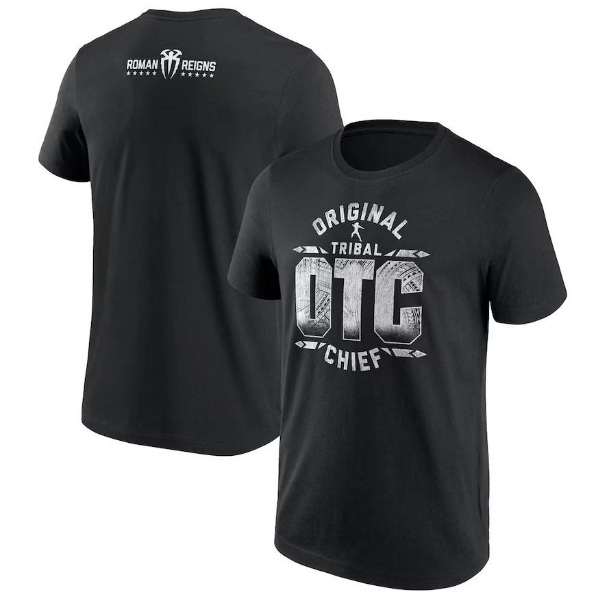 

WWE Roman Reigns OTC 10 Star Black T-Shirt XL