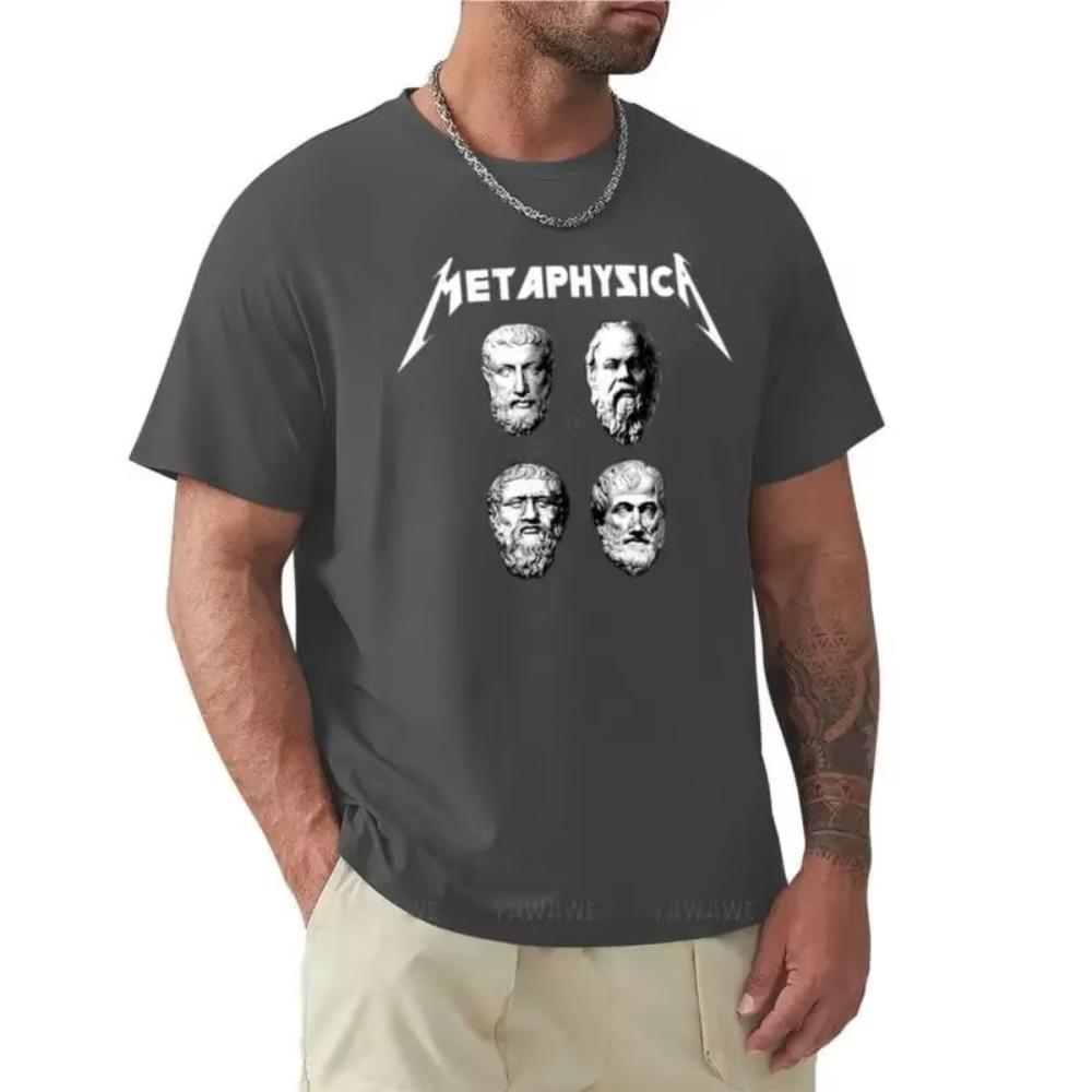 Pánské tričko s kulatým výstřihem trička Metaphysica T-Shirt mikiny kawaii oblečení anime oblečení pánská grafická trička vtipná