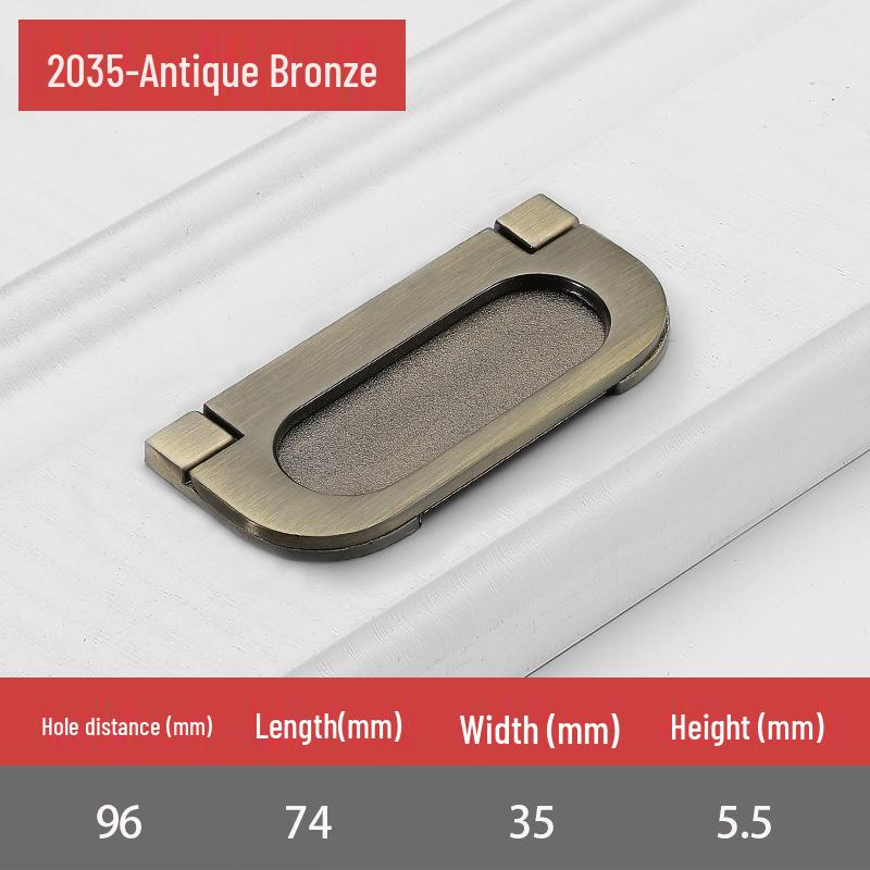 Moderner europäischer Stil, unsichtbarer Schrankgriff ohne Bohren