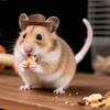 2 Pcs Mini Pet Hats - Small Animal Costume Accessories for Hamster Parrot Guinea Pig Snake Lizard
