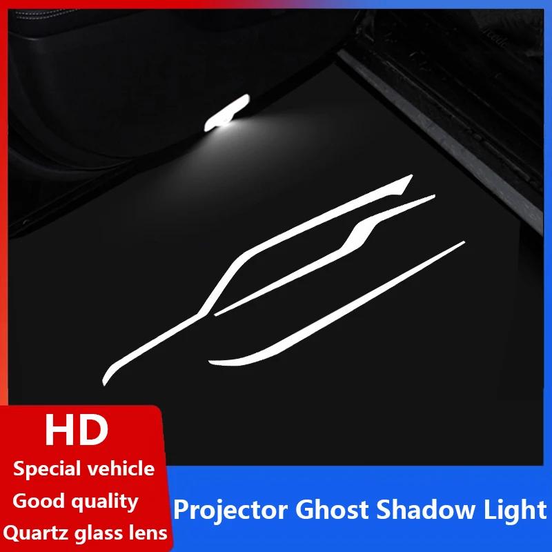

1 Pair For TOYOTA FORTUNER SW4 (2017-2022) Car HD LED Door Warning Light Projector Ghost Shadow Laster Welcome Lamps Auto Parts 2 Pieces