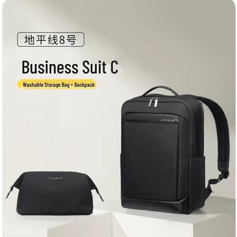 LEVEL8 Business Travel Backpack Set