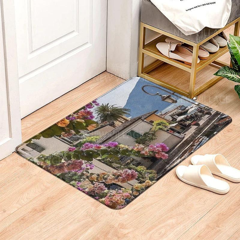 Natural Animal Pattern Door Mats Printed Carpets for Bedroom Bathroom Floor Mat House Entrance Anti-slip Carpets Home Decoration