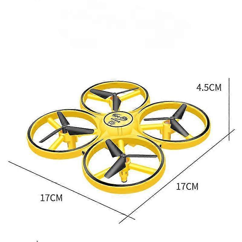 Mini-Drohne für Kinder, Gestensteuerung Drohne, Surppannyc Manuell gesteuerte Drohne mit Sensor, Indoor-Drohne für Kinder, Kleiner RC-Quadcopter, 360-Grad-Flip, Mit LED-Licht