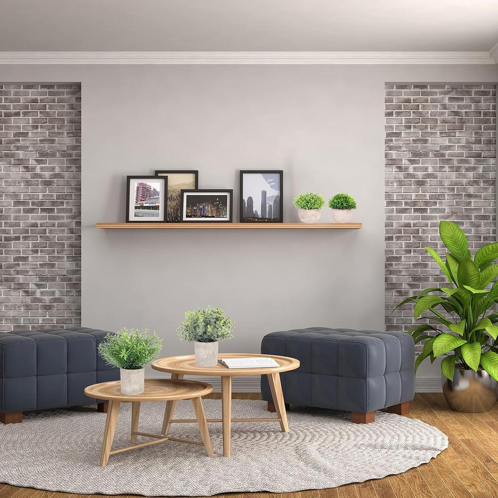 4 Pack Artificial Mini Potted Plants Fake Small Greenery Eucalyptus Plants In Pots for Home Office Desk Table Indoor Decor