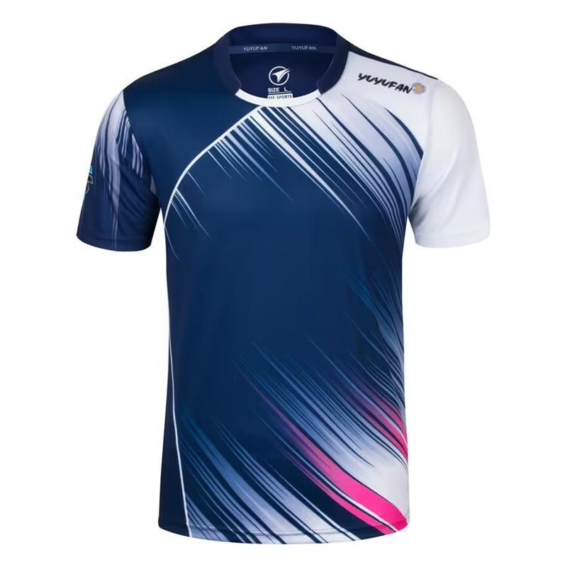 Breathable Quick Dry Sports Jersey Men Women Ideal Badminton Table Tennis Volleyball