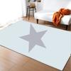 Cute Star Home Door Mat Water Absorbent Non-Slip Floor Mat Bathroom Non-Slip Mat Bedroom Carpet