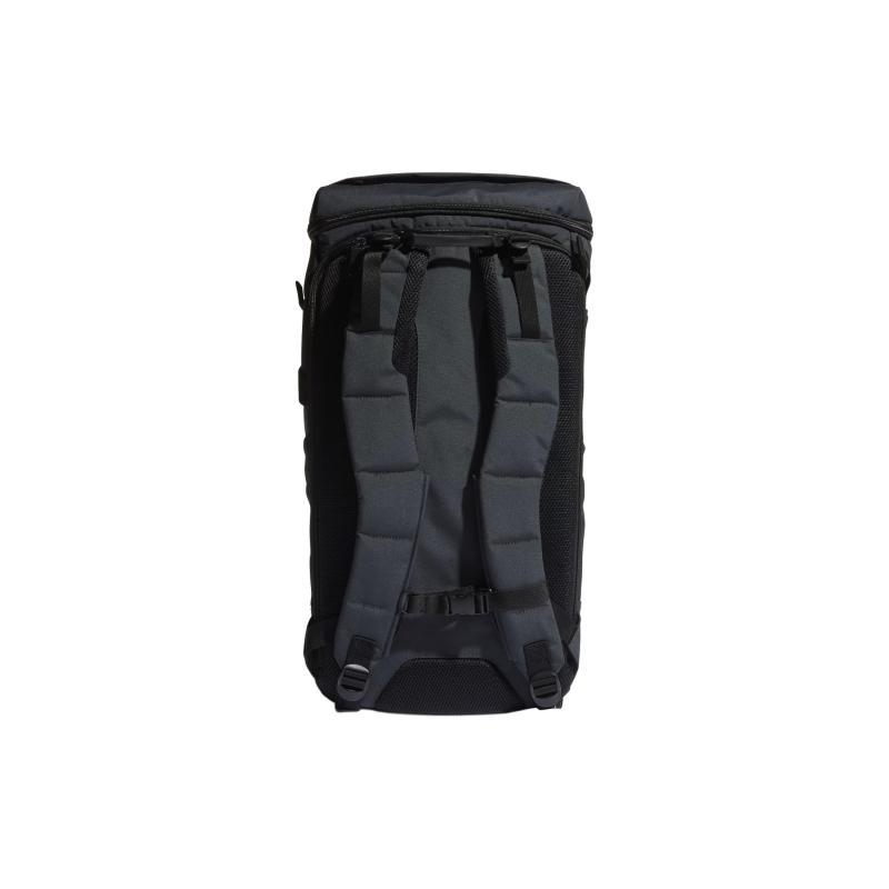 Adidas Recycled Polyester Plain Weave Fabric Emergency Backpack Outdoor Mountaineering Bag Backpack Men's Black Adidas HK6489