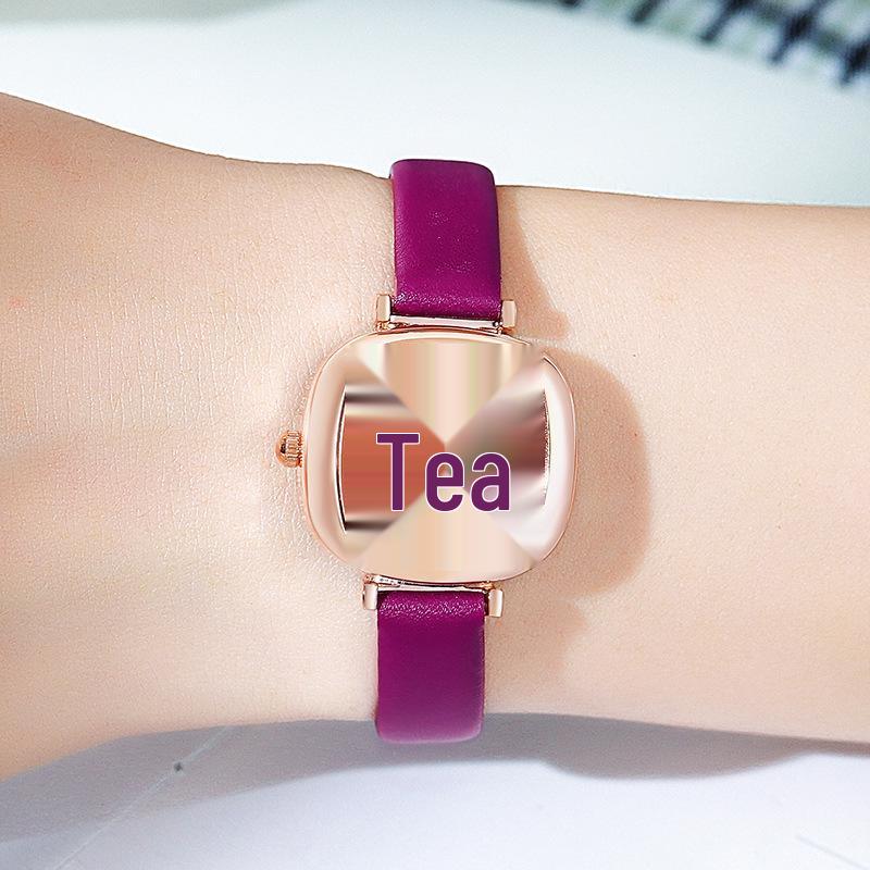 Gedi Retro Small Square Women's Waterproof Casual Watch