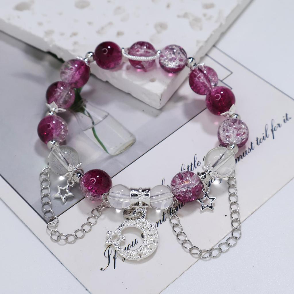 Mori Style Mermaid Crystal Bracelet – Versatile Niche Design for Women, Ideal for Students and Best Friends