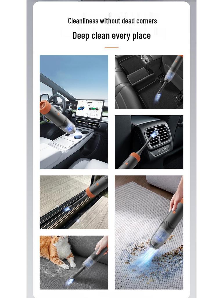 Wireless Handheld Multi-Functional Car & Home Vacuum Cleaner