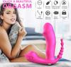 3 IN 1 Sucking Vibrator 7 Mode Vibrating Sucker Anal Vagina Clitoris Stimulator Wearable Oral Suction Erotic Sex Toys for Women Orgasm