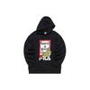 Fila Co Branded Year Of The Tiger Collection Sweatshirts Unisex Jet Black Hooded Moderate Regular F11U219205F-BK