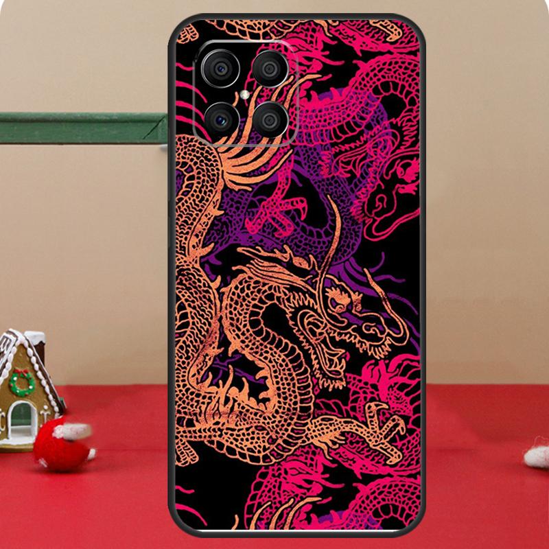 DRAGON TATTOO JAPANESE Case For Honor Magic 7 Lite 6 8 Pro Honor 400 200 70 90 X8c X8b X9a X9b X9c X9d Win RT Cover