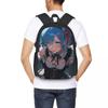 Sexy Cute Rem Anime Student Backpack School Bag Hiking Travel Daypack for Boys Girls Fashion Bookbag Shoulder Bags