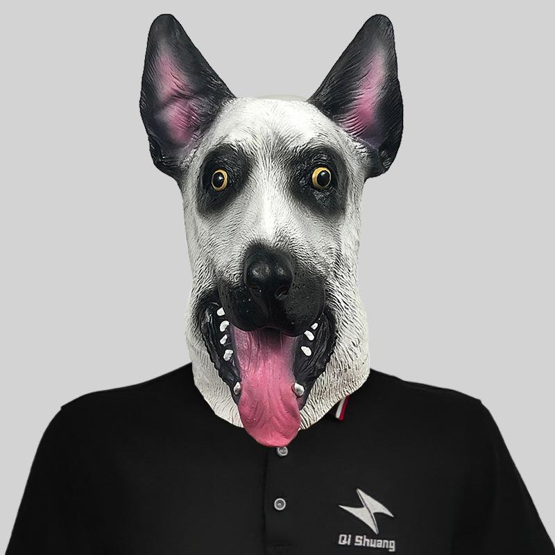 

Sheepdog Hilarious Head Costume Mask For Creative Parties And Amusing Events All Round Year чёрный