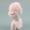 Sturdy Resin Covered Necklace Bust Portable Jewelry Organization Home Accessory Necklace Display Rack Decoration