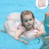 Swimobo Summer Children's Swimming Inflatable Floating Ring Thickened Pink Pony Outdoor Swimming Toy Gift