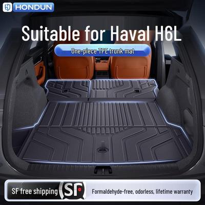 Haval H6L New Model TPE26 Trunk Mat - One-Piece Tail Box Car Interior Accessory