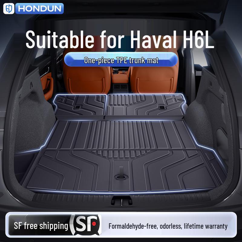 Haval H6L Nowy Model Mata do Bagażnika TPE26 - Jednoczęściowa Skrzynka Bagażowa Akcesorium do Wnętrza Samochodu
