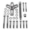 13Pcs Harmonic Balancer Gear Pulley Puller Steering Wheel Removal Tool Set
