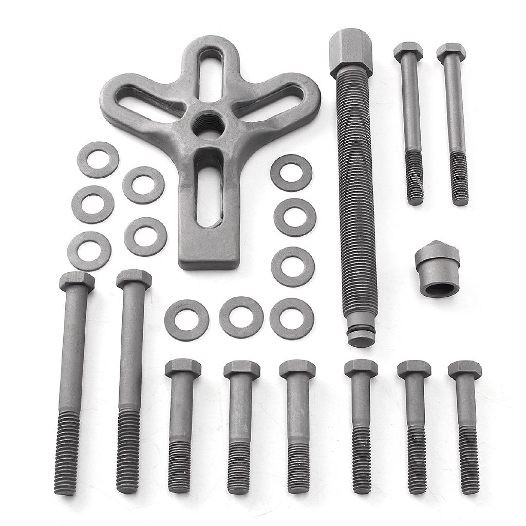 13Pcs Harmonic Balancer Gear Pulley Puller Steering Wheel Removal Tool Set