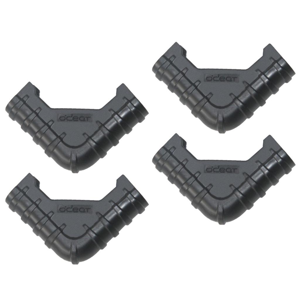 Chair Leg Floor Protectors Anti Skid Wear Resistance PP Outdoor Camping Chair Leg Cover 4 Pcs