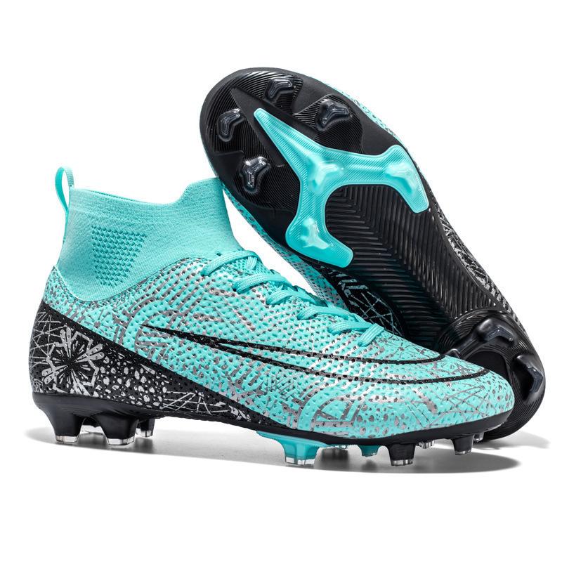 2025X10 New Adult Long Nail Broken Nail Football Shoes Men's Artificial Turf Training Game Sports Shoes