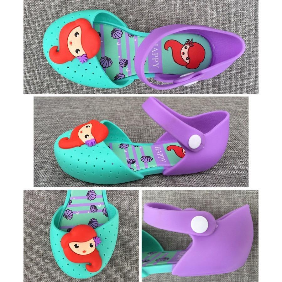 Neue Mini Melissa Meerjungfrauen-Sandalen für Mädchen, Prinzessinnen-Babyschuhe, in US-Größe 813