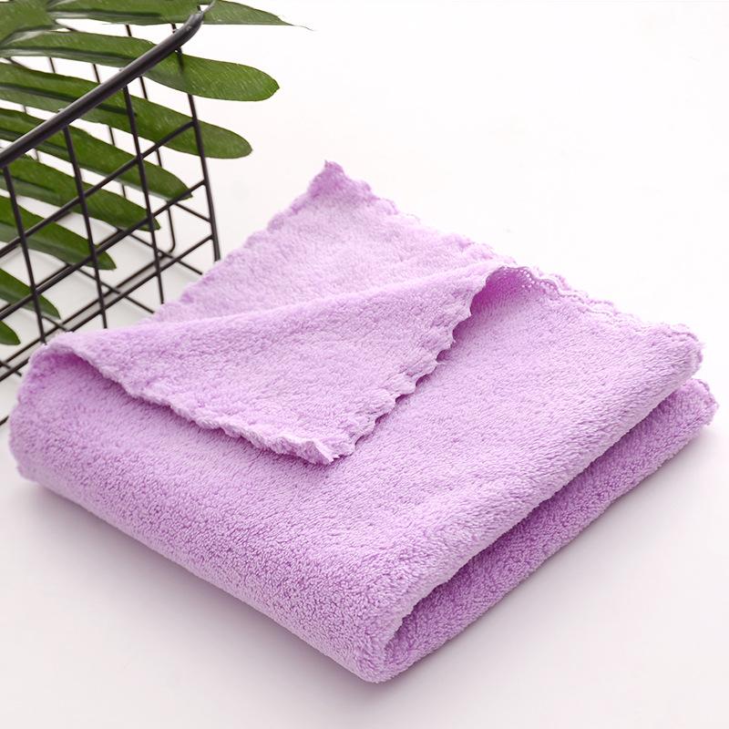 Trimmed Children's Soft Absorbent Towel