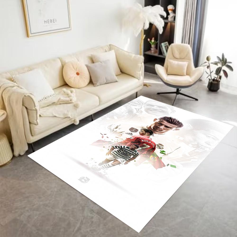 Juventus Team Celebration Area Rug Perfect for Foyer Entryway Dormitory Study Room Anti-slip Rug Office Home Decor Perfect Birthday/Christmas Gift Ide