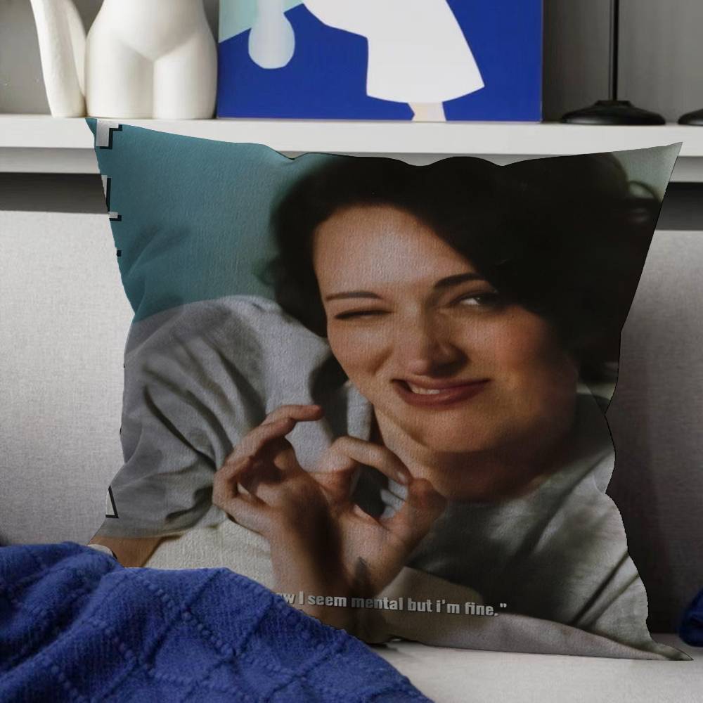 Classic Tv Show Fleabag Cushion Cover Pillow Cover Decor Pillowcase Printed Cushion Case for Couch