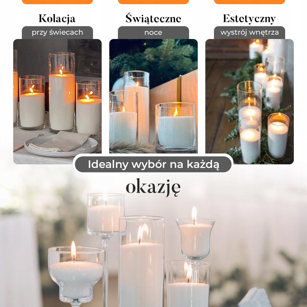 Świece sypane 1kg+bawełniane knoty+drewniane knoty+olejek zapachowy lawenda