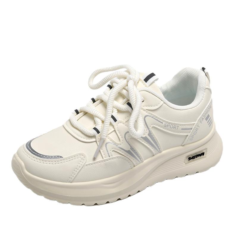 Chunky Sneakers for Women Lightweight Mesh Fashion White Casual Running Trainer Shoes Ladies Walking Sports Tennis
