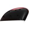 Red Right Side Mirror Passenger Side Mirror Car Si-de Door Mirr-or Cover Rear View Mirr-or Cap for Ford Fiesta MK7 2009 2010 2011 2012 2013 2014 2015