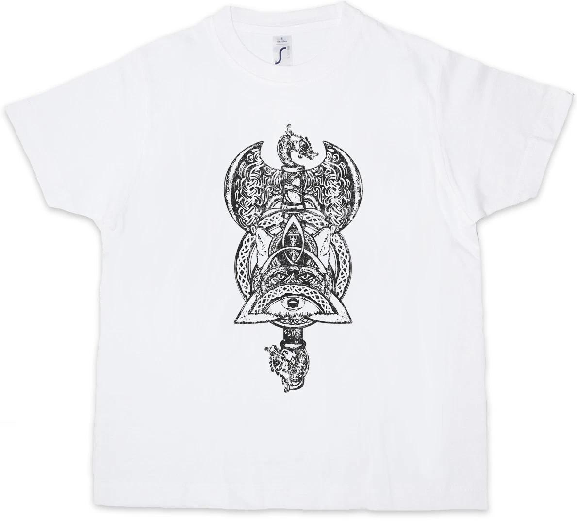 THOR S HAMMER FOX Kids Boys T-Shirt Vikings Norse Norsemen Odin Thor Valhalla 100
