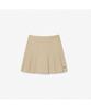 Lacoste Women'S Cotton Gabardine Pleated Mini Skirt Jf8001-55N 02S