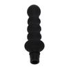 Deep Tissue Massager Attachment Percussion Washable Silicone Muscle Massager Replacement Head Black 0.71 0.75in