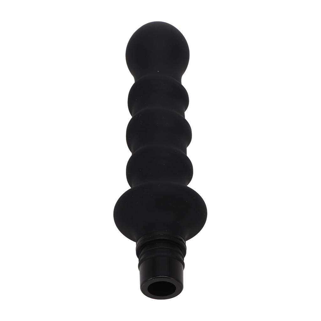 Deep Tissue Massager Attachment Percussion Washable Silicone Muscle Massager Replacement Head Black 0.71 0.75in