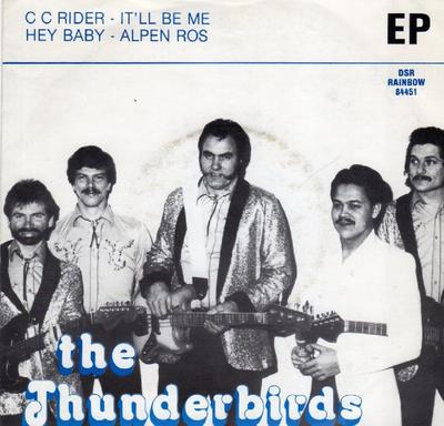 7-Zoll Schallplatte THUNDERBIRDS - C.C.. Rider 84451 Rainbow Dsr 1984 Niederlande Rock Gebraucht