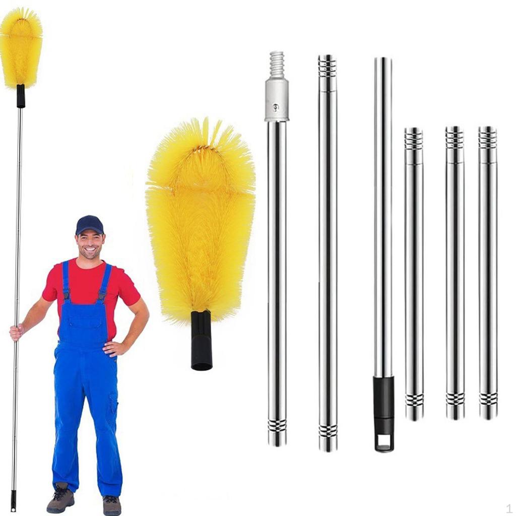 Durable Stainless Steel Gutter Brush for Easy Debris Removal